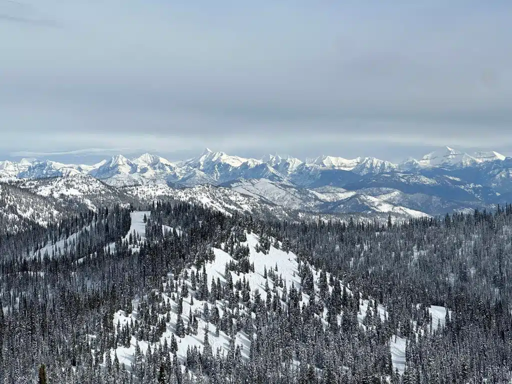 View at the Summit at Whitefish Mountain Resort