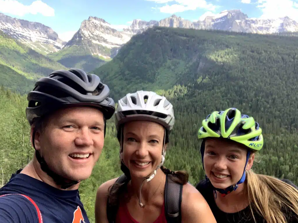 Having a Blast on Going-to-the-Sun Road, Heaven's Peak Biking Going-to-the-Sun Road in Glacier National Park