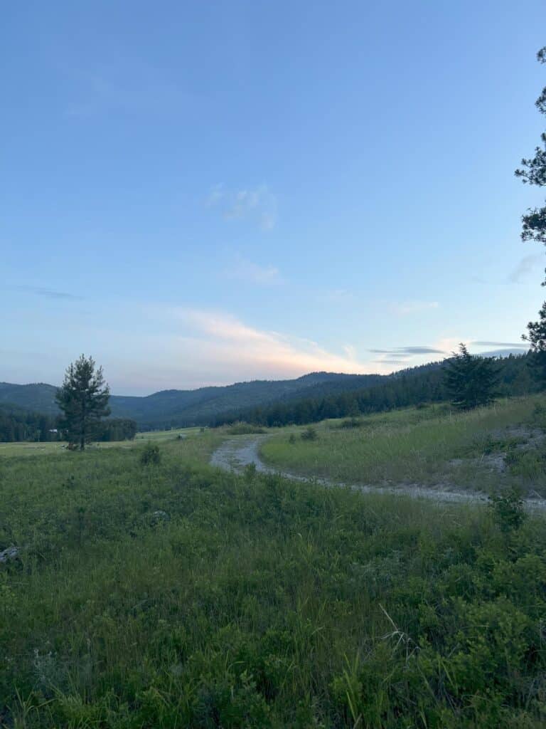 Sunset at Herron Park Montana