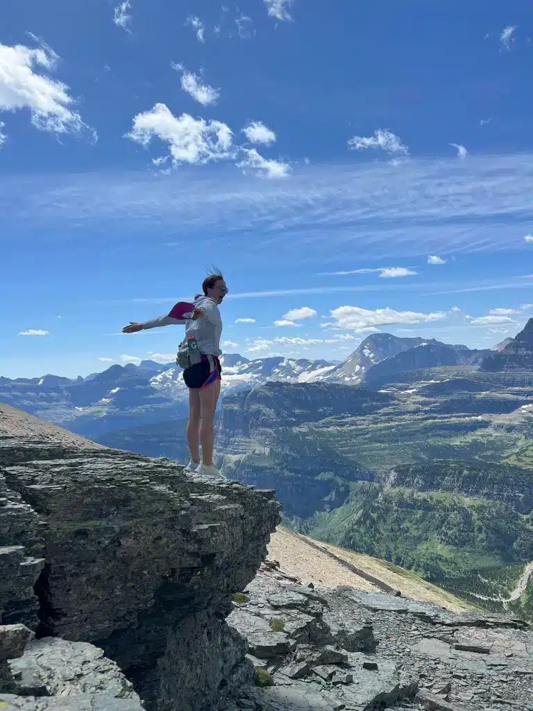 View from Piegan Mountain