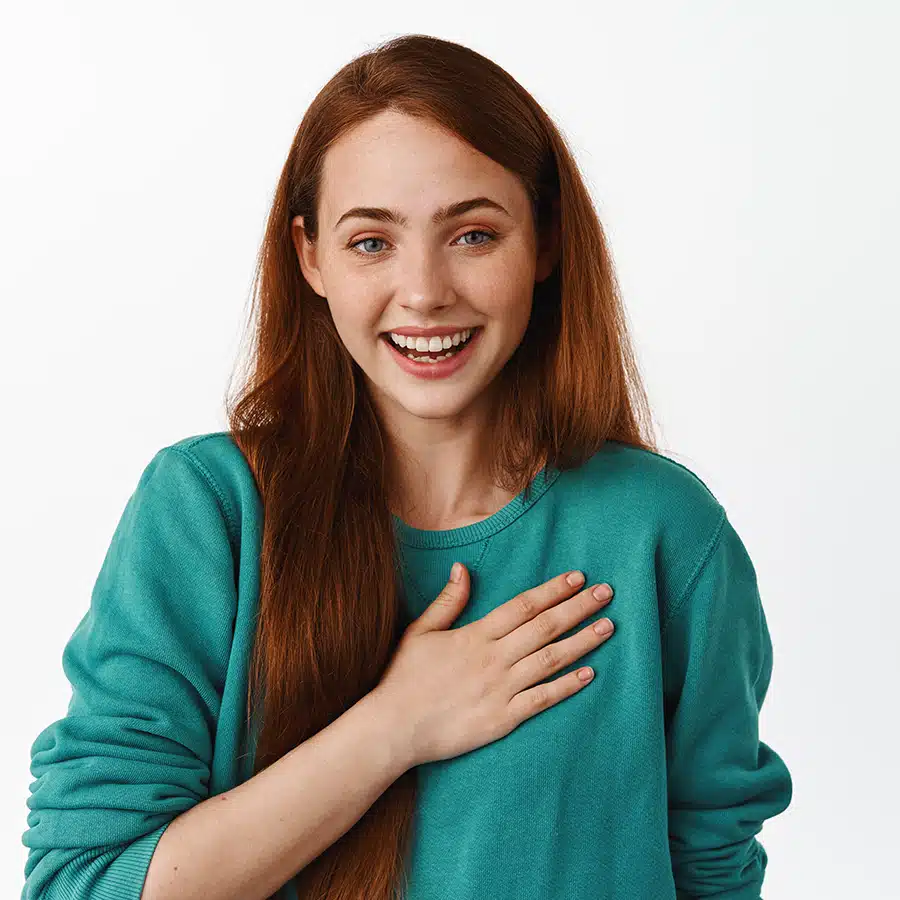 Grateful tour guide for getting a tip